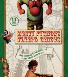 New 🔥 Monty Python's Flying Circus: The Complete Series 1-4 (DVD Box Set) Michael Palin, John Cleese ❤️