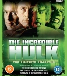 Hot Sale 🤩 Incredible Hulk: The Complete Collection (DVD Box Set) Walter Brooke, Mickey Jones 🎁