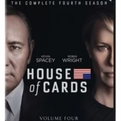 Discount ❤️ House of Cards: The Complete Fourth Season (DVD Red Tag) Larry Pine, Nathan Darrow ✔️