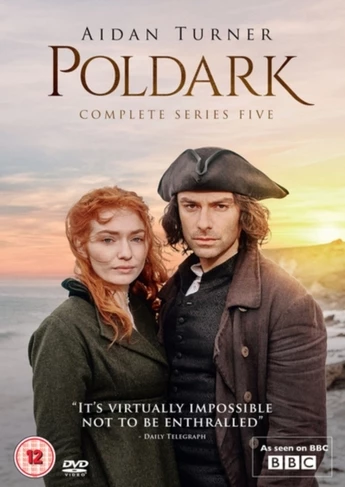 Outlet π₯° Poldark: Complete Series Five (DVD Box Set) Vincent Regan, Aidan Turner β