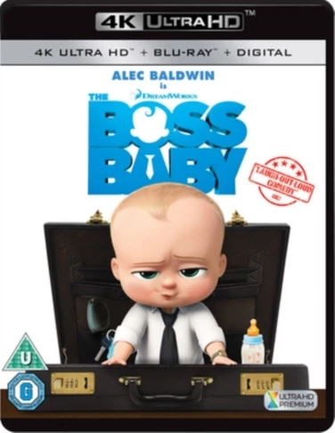 Budget 🤩 Boss Baby (Blu-ray 4K Ultra HD + Blu-ray + Digital Download) Tom McGrath ✔️