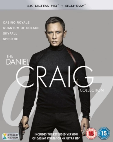 Promo ๐ James Bond: The Daniel Craig Collection (Blu-ray 4K Ultra HD + Blu-ray (Boxset)) Ralph Fiennes, Martin Campbell ๐ฏ