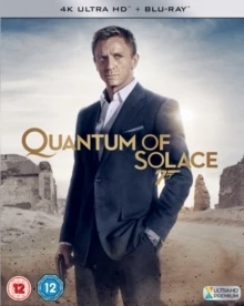 Flash Sale 🌟 Quantum of Solace (Blu-ray 4K Ultra HD + Blu-ray) Giancarlo Giannini, Gemma Arterton ⌛