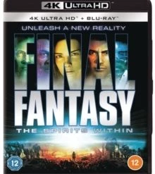 Coupon 🌟 Final Fantasy: The Spirits Within (Blu-ray 4K Ultra HD + Blu-ray) Hironobu Sakaguchi 👍