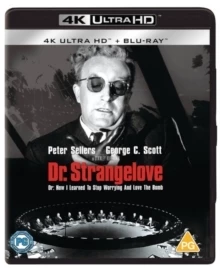Coupon 💯 Dr Strangelove (Blu-ray 4K Ultra HD + Blu-ray) Keenan Wynn, Stanley Kubrick 😍