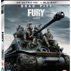 Budget 💯 Fury (Blu-ray 4K Ultra HD + Blu-ray + Digital HD) Jim Parrack, Scott Eastwood 🧨
