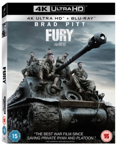 Budget ๐ฏ Fury (Blu-ray 4K Ultra HD + Blu-ray + Digital HD) Jim Parrack, Scott Eastwood ๐งจ