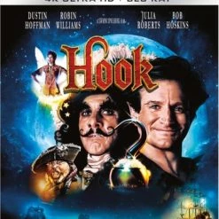 New 🔔 Hook (Blu-ray 4K Ultra HD + Blu-ray) Bob Hoskins, Caroline Goodall ✨