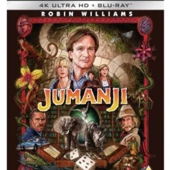 Coupon ✔️ Jumanji (Blu-ray 4K Ultra HD + Blu-ray) Bebe Neuwirth, David Alan Grier 💯