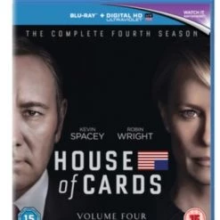 New 🔔 House of Cards: The Complete Fourth Season (Blu-ray with UltraViolet Copy (Red Tag)) Corey Stoll, Kate Mara 🔥