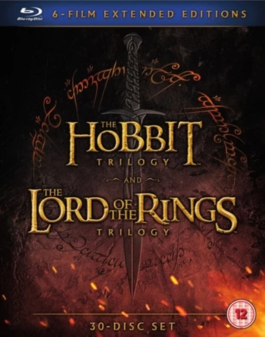 Promo ๐ Middle-Earth: 6- Film Collection - Extended Edition (Blu-ray Box Set) Richard Armitage, Ian Holm โค๏ธ