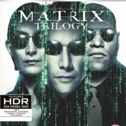 Deals 💯 Matrix Trilogy (Blu-ray 4K Ultra HD + Blu-ray (Boxset)) Marcus Chong, Gloria Foster 💯