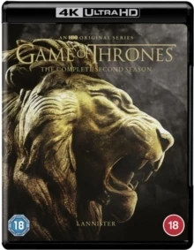 Budget โจ Game of Thrones: The Complete Second Season (Blu-ray 4K Ultra HD Boxset) Michelle Fairley, Iain Glen ๐
