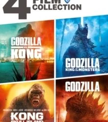 Promo 😍 Godzilla and Kong: 4-film Collection (DVD Box Set) Alexander Skarsgard, Brie Larson 😀