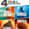 Flash Sale 🧨 Godzilla and Kong: 4-film Collection (Blu-ray Box Set) Ken Watanabe, Alexander Skarsgard 🛒