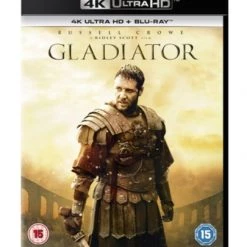Promo 🥰 Gladiator (Blu-ray 4K Ultra HD + Blu-ray) Ridley Scott, Russell Crowe 🧨