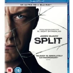 Best deal 🎁 Split (Blu-ray 4K Ultra HD + Blu-ray) Haley Lu Richardson, Jessica Sula 🔔
