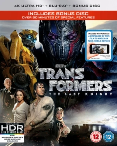 Best Pirce ๐ Transformers - The Last Knight (Blu-ray 4K Ultra HD + Blu-ray + Digital Download) Liam Garrigan, Laura Haddock ๐