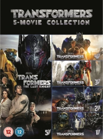 Brand new ๐ฏ Transformers: 5-movie Collection (DVD Box Set with Digital Download) Mark Wahlberg, T.J. Miller ๐