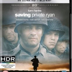 Best deal 👍 Saving Private Ryan (Blu-ray 4K Ultra HD + Blu-ray) Steven Spielberg, Vin Diesel 🤩