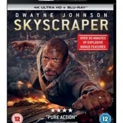 Best deal 🧨 Skyscraper (Blu-ray 4K Ultra HD + Blu-ray + Digital Download) Jason Day, Noah Taylor 🥰