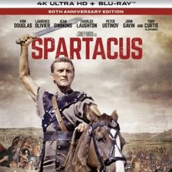 New 🔥 Spartacus (Blu-ray 4K Steel Book (60th Anniversary)) Charles Laughton, John Dall 🎁
