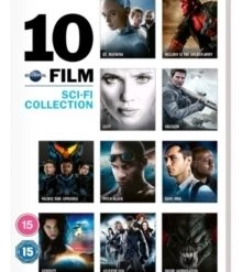 Coupon 🤩 10 Film Sci-fi Collection (DVD Box Set) Joe Pingue, Julianne Moore 💯