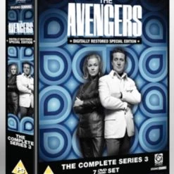 Outlet 😉 Avengers: The Complete Series 3 (DVD) Honor Blackman, Ian Hendry 🧨
