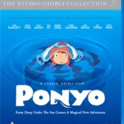 Promo ✨ Ponyo (Blu-ray with DVD - Double Play) Hayao Miyazaki 🔔