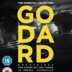 Cheap 👏 Godard: The Essential Collection (Blu-ray) Jean-Paul Belmondo, Michel Piccoli ✔️