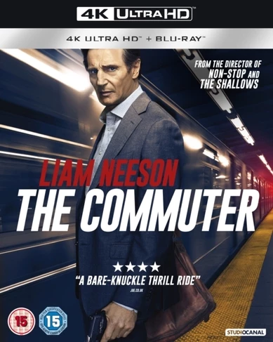 Brand new 🥰 Commuter (Blu-ray 4K Ultra HD + Blu-ray) Andy Nyman, Jaume Collet-Serra ⌛