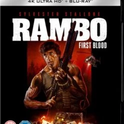 Outlet 🥰 First Blood (Blu-ray 4K Ultra HD + Blu-ray) Chris Mulkey, Richard Crenna 😍
