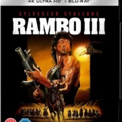 Brand new 🧨 Rambo III (Blu-ray 4K Ultra HD + Blu-ray) Marc de Jonge, Kurtwood Smith 👏