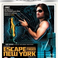 Best deal 👍 Escape from New York (Blu-ray 4K Ultra HD + Blu-ray (Boxset)) John Carpenter, Isaac Hayes ⌛