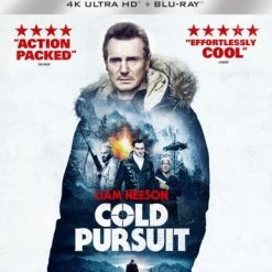 Outlet 🎁 Cold Pursuit (Blu-ray 4K Ultra HD + Blu-ray) Tom Bateman, Domenick Lombardozzi 🎁