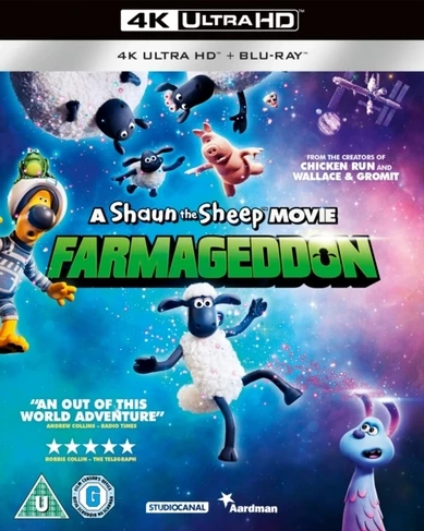 Top 10 ๐ Shaun the Sheep Movie - Farmageddon (Blu-ray 4K Ultra HD + Blu-ray) Richard Phelan, Will Becher ๐ฅฐ
