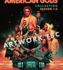 New 👍 American Gods: The Complete Seasons 1-3 (DVD Box Set) Bruce Langley, Ricky Whittle ✔️
