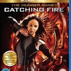 Hot Sale 🥰 Hunger Games: Catching Fire (Blu-ray with DVD - Double Play) Woody Harrelson, Philip Seymour Hoffman ⌛