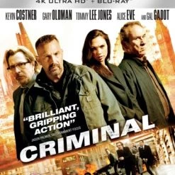 Promo 🛒 Criminal (Blu-ray 4K Ultra HD + Blu-ray) Gary Oldman, Ariel Vromen 🔥