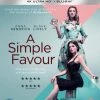 Hot Sale 🎉 Simple Favour (Blu-ray 4K Ultra HD + Blu-ray) Blake Lively, Rupert Friend 💯