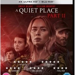 Cheap 👏 Quiet Place: Part II (Blu-ray 4K Ultra HD + Blu-ray) Djimon Hounsou, Cillian Murphy 🔥