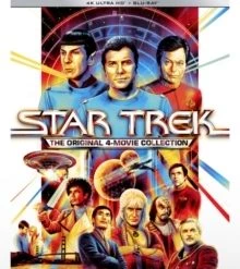 Best Sale 🎉 Star Trek: The Original 4-movie Collection (Blu-ray 4K Ultra HD + Blu-ray (Boxset)) Ricardo Montalban, Stephen Collins 🧨