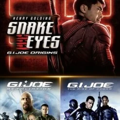 Brand new ⭐ G.I. Joe/G.I. Joe: Retaliation/Snake Eyes: G.I. Joe Origins (DVD Box Set) Stephen Sommers, Jon M. Chu 🎁