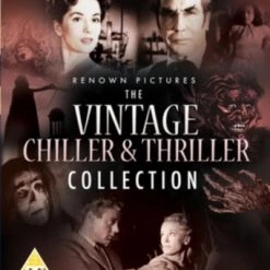 Promo 🌟 Vintage Chiller & Thriller Collection (DVD) Anthony Dexter, Natasha Parry 😍