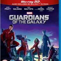Flash Sale ⭐ Guardians of the Galaxy (Blu-ray 3D Edition with 2D Edition) Glenn Close, Djimon Hounsou 🛒