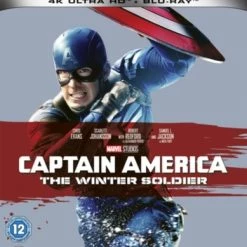 Outlet ⌛ Captain America: The Winter Soldier (Blu-ray 4K Ultra HD + Blu-ray) Dominic Cooper, Sebastian Stan 🧨