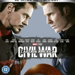 Best Pirce 🔥 Captain America: Civil War (Blu-ray 4K Ultra HD + Blu-ray) Joe Russo, Jeremy Renner ⌛