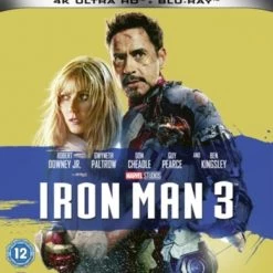 Top 10 💯 Iron Man 3 (Blu-ray 4K Ultra HD + Blu-ray) Jon Favreau, James Badge Dale ⌛