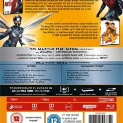 New ❤️ Ant-Man: 2-movie Collection (Blu-ray 4K Ultra HD + Blu-ray (Boxset)) Bobby Cannavale, Peyton Reed 🔔