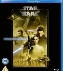 Hot Sale 😍 Star Wars: Episode II - Attack of the Clones (Blu-ray) Anthony Daniels, Samuel L. Jackson 😍